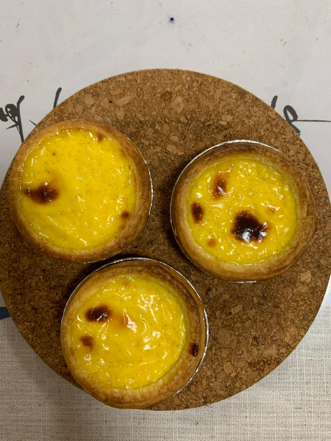 无蛋腥味の香草蛋挞--北鼎烤箱版