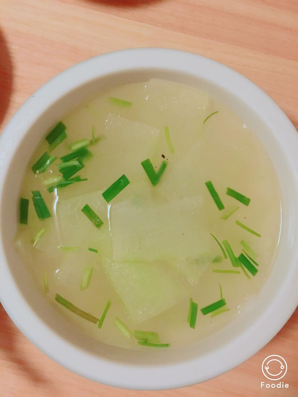 不闲不闲做的清水冬瓜汤