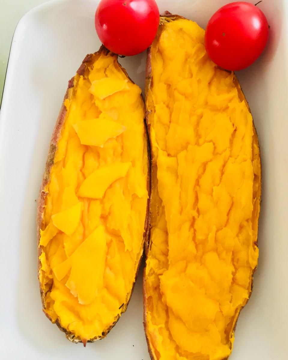 芝士奶油焗红薯