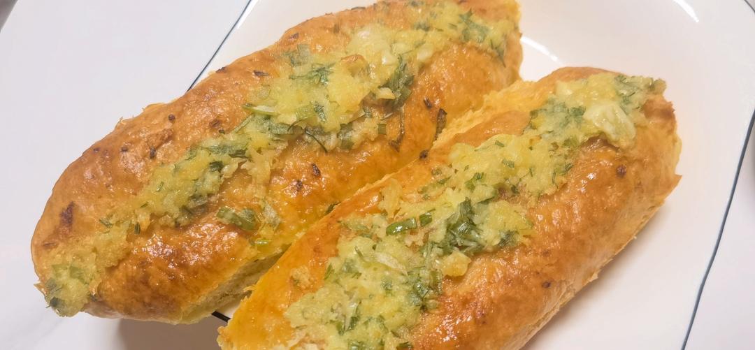 黄金芝士蒜香法式软面包｜芝香浓郁