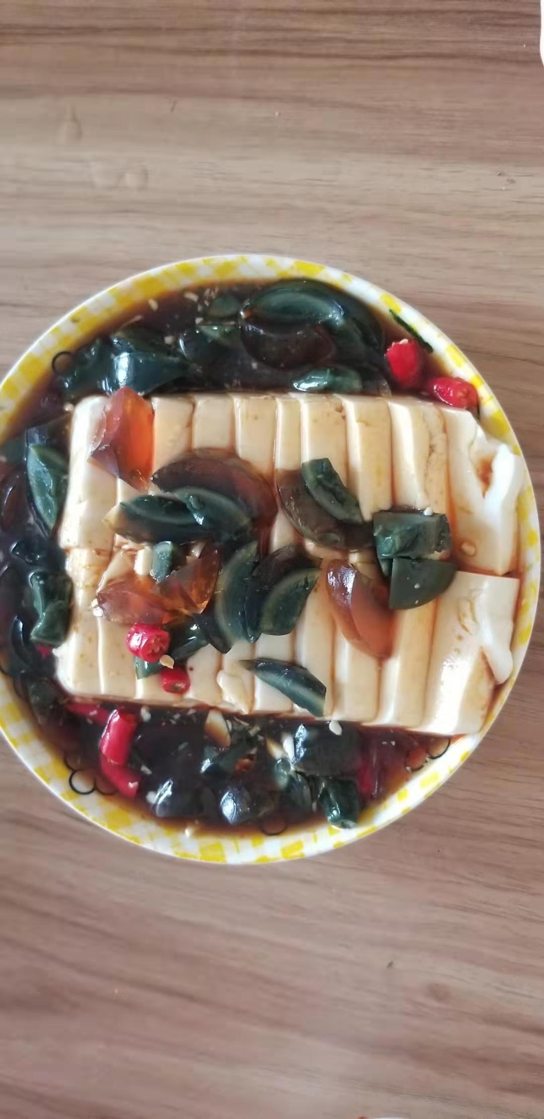 好吃的凉拌内酯豆腐