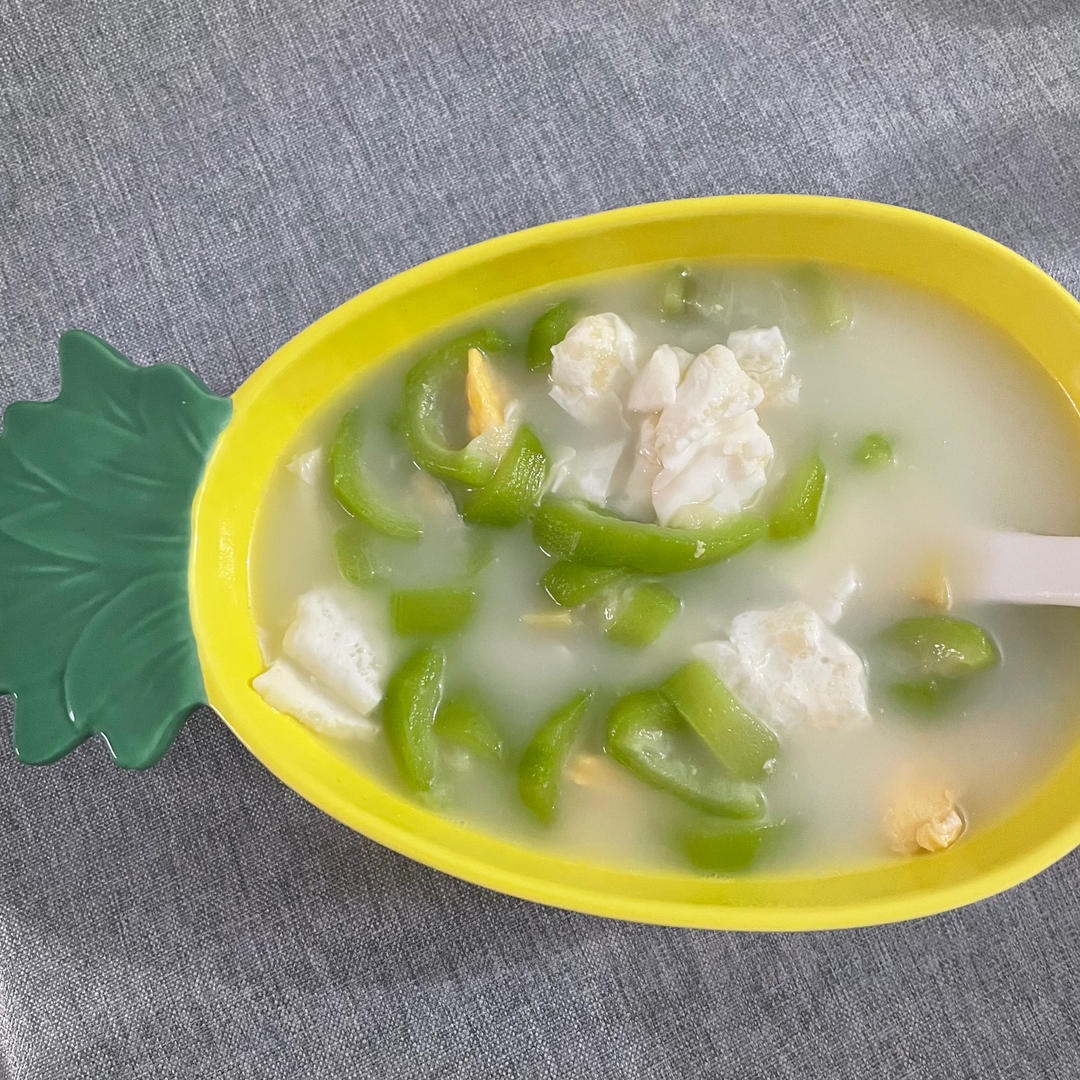 夏日解暑-丝瓜鸡蛋汤