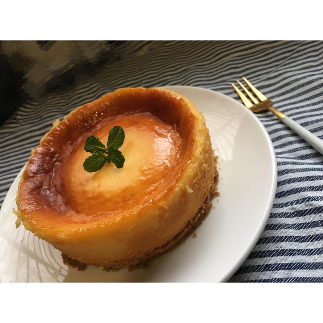 《Tinrry下午茶》教你做烤蓝莓重芝士蛋糕（6寸配方）