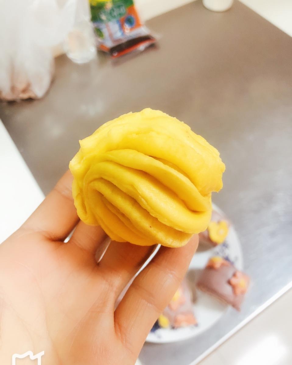 胡萝卜汁花卷馒头