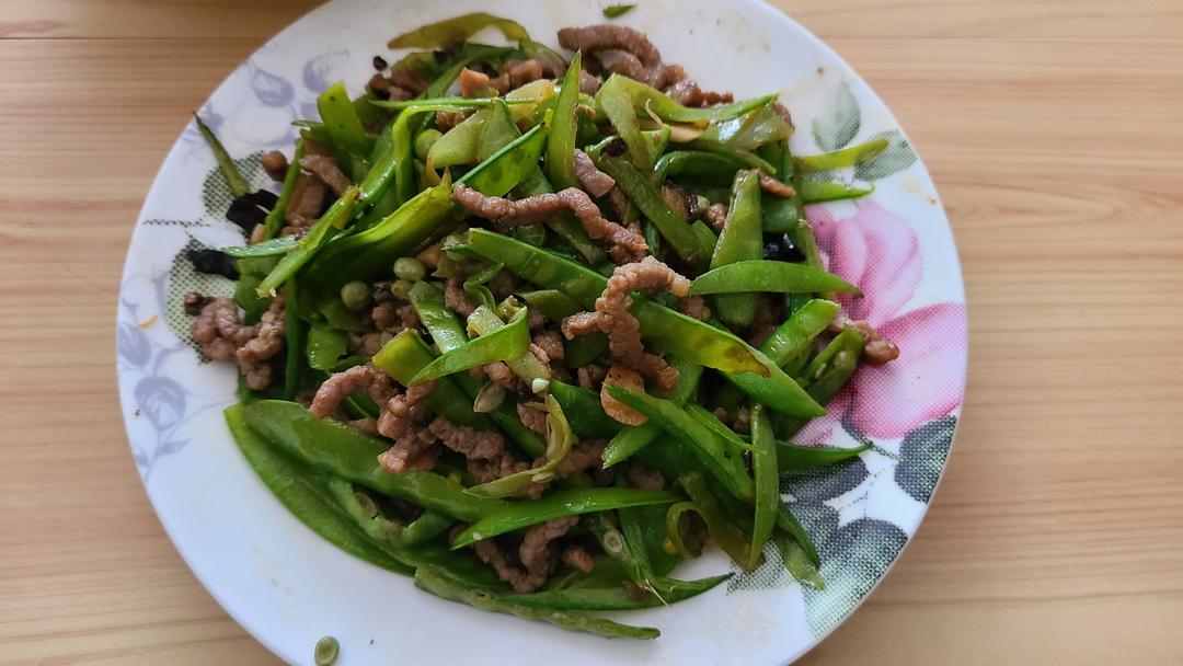 扁豆炒牛肉
