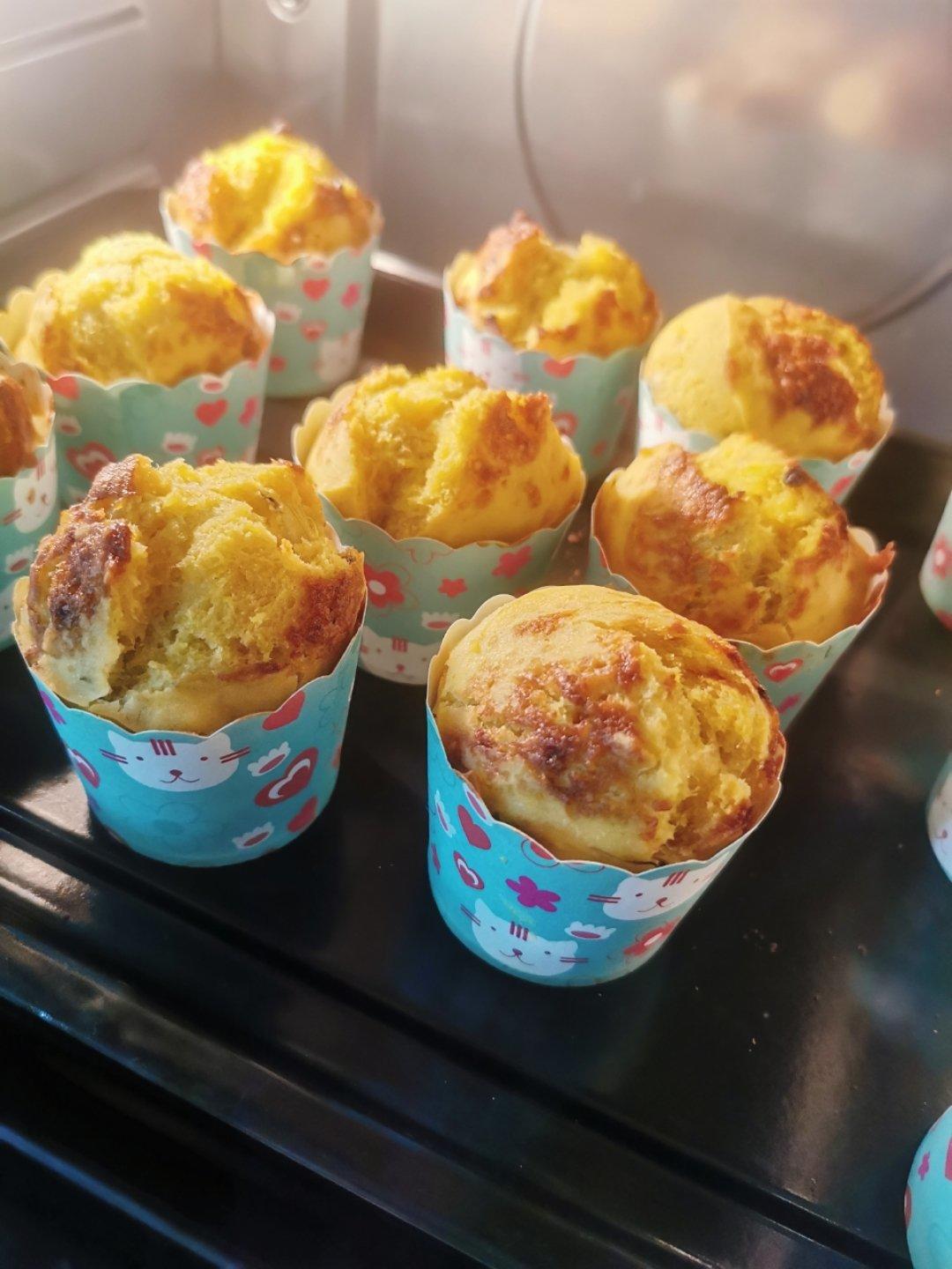 全麦南瓜早餐马芬丨健康·烘焙