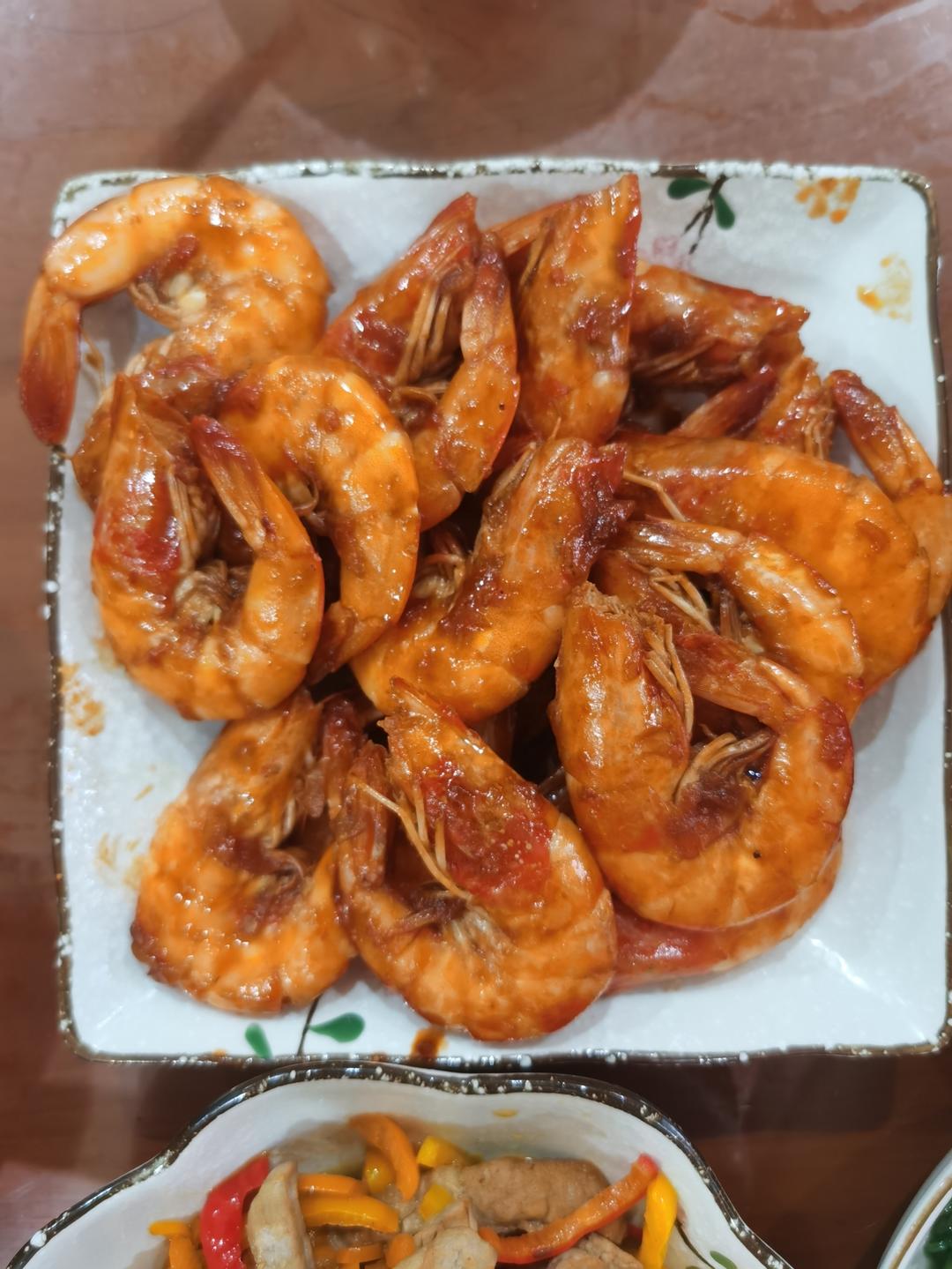 家庭版油焖大虾