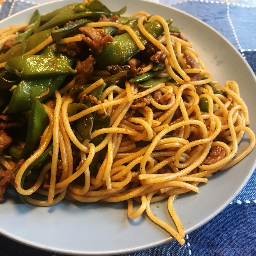 芸豆焖面（附万能的腌肉不老的办法）
