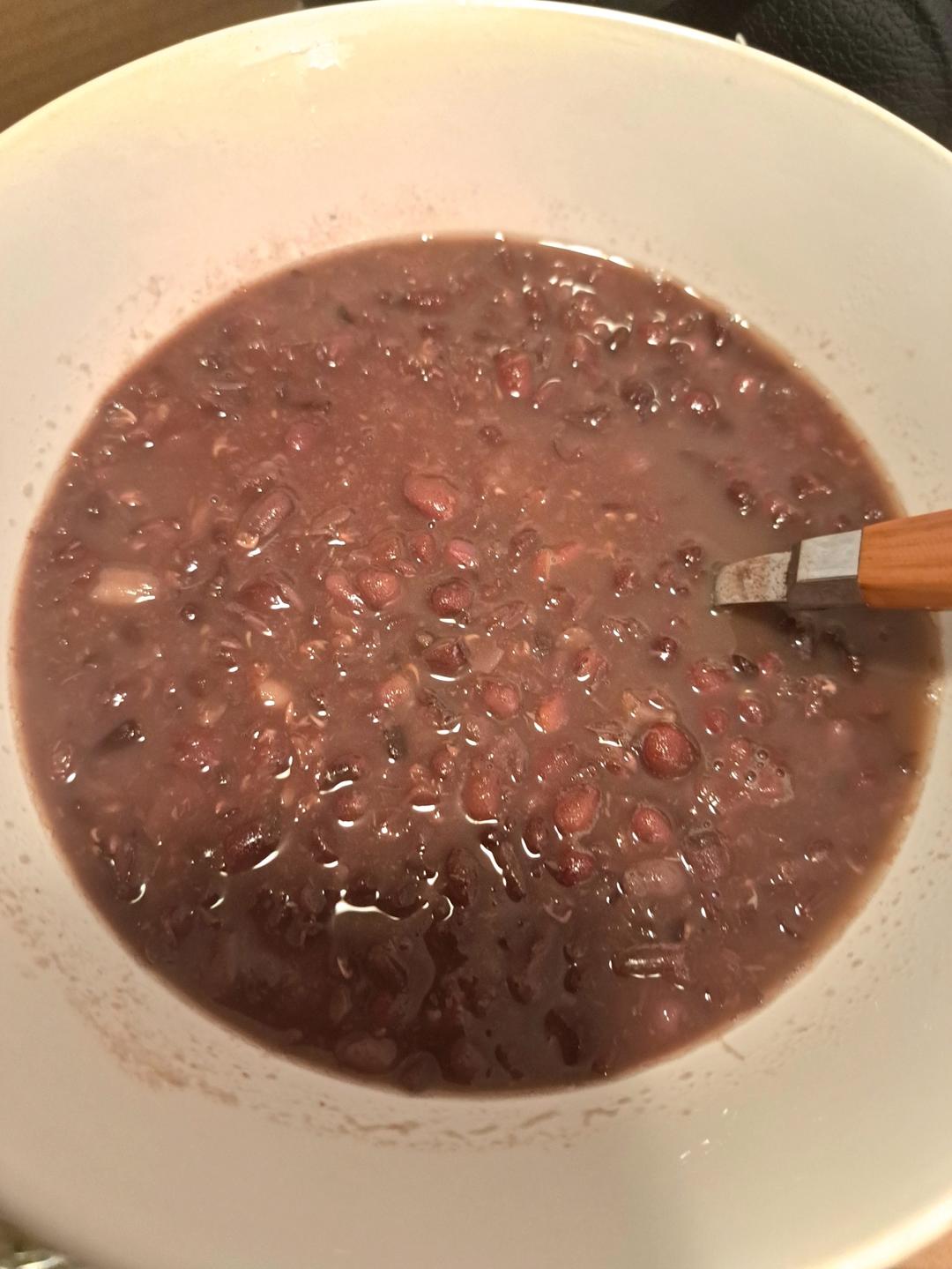 不用高压锅也能喝到红豆汤