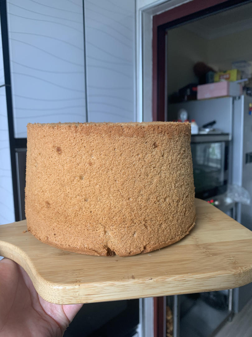 中空系列:黑糖戚风