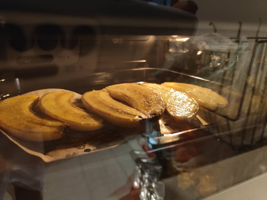 绝了❗️空气炸锅别闲置～超级好吃的烤香蕉