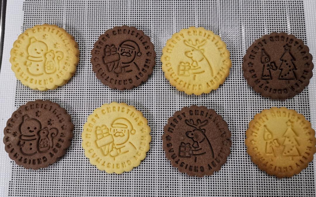 ‼️圣诞双味巧克力夹心饼干|哄娃神器💯