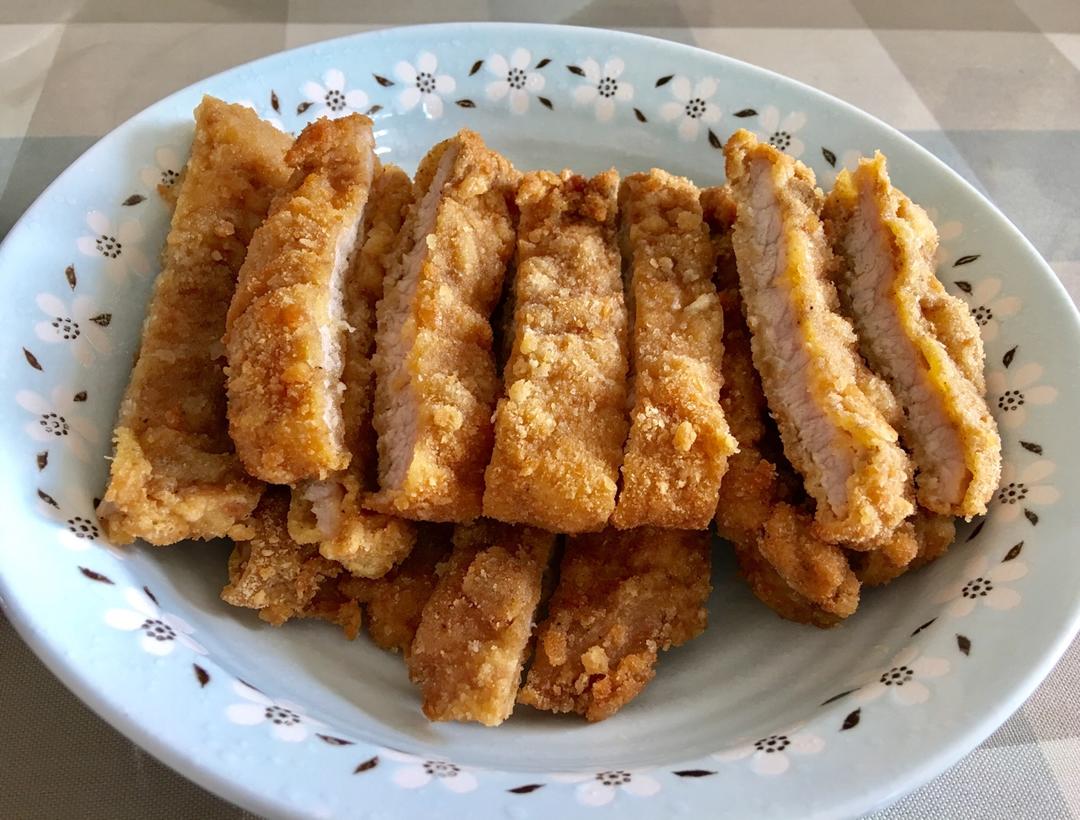 糖果鱼hgva做的新年家宴小菜上海风味炸猪排