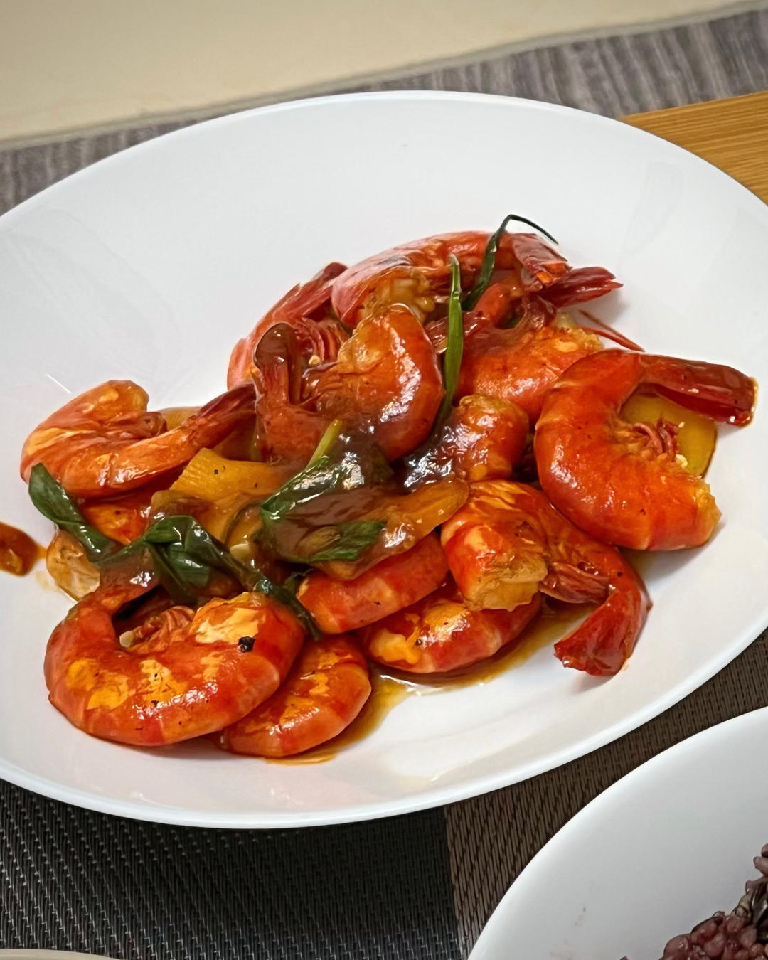 番茄酱闷大虾