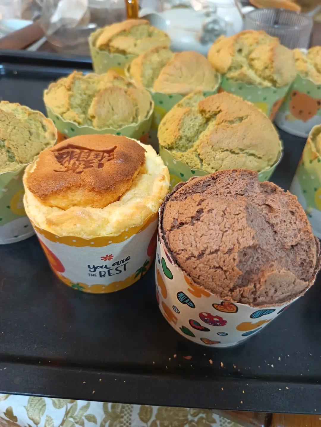 棉花纸杯蛋糕