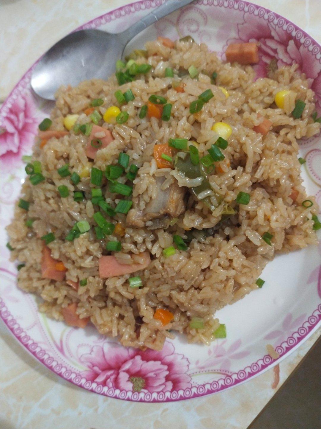 电饭锅版排骨焖饭