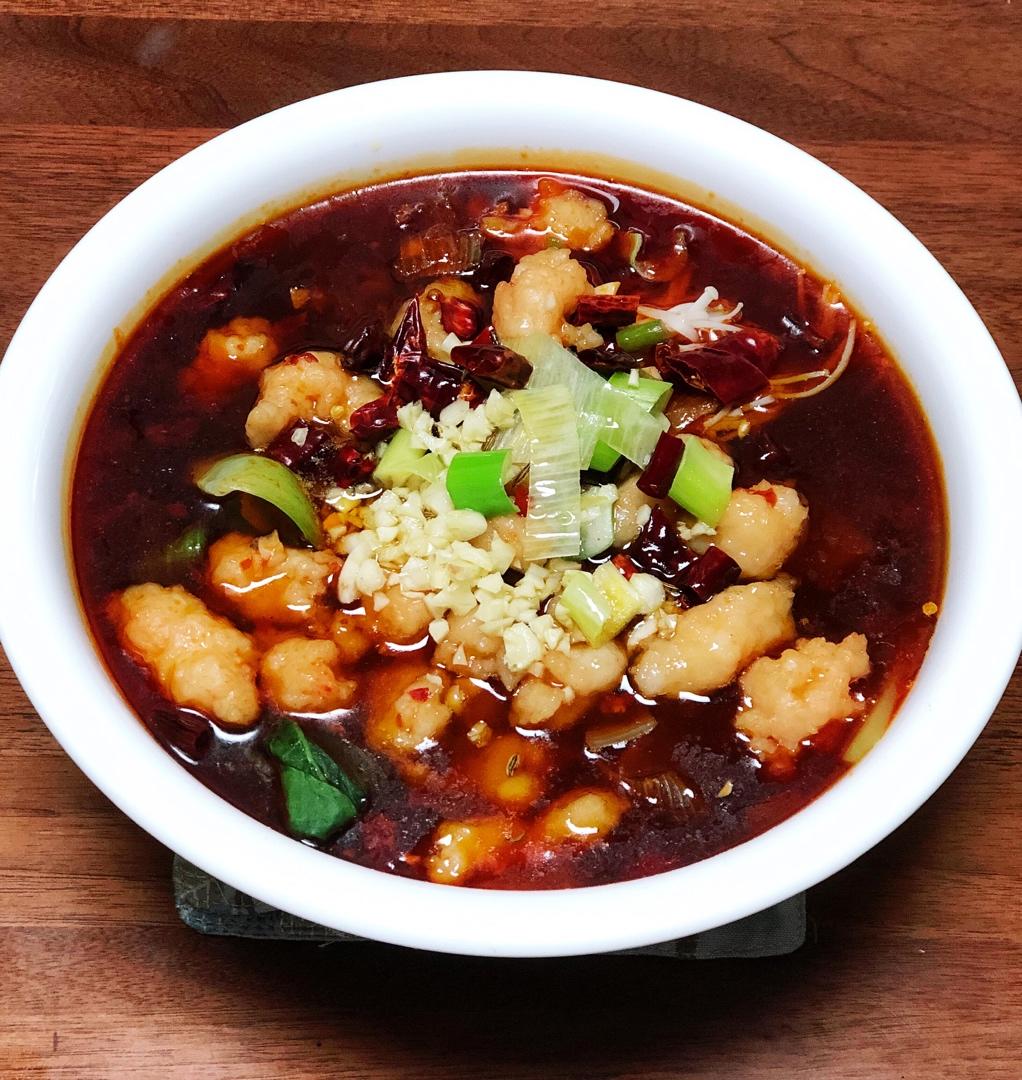 【自制水煮虾滑】