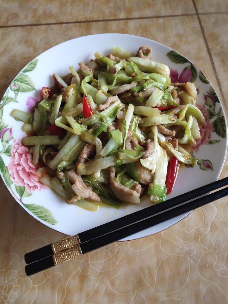 最好吃的韭黄炒肉