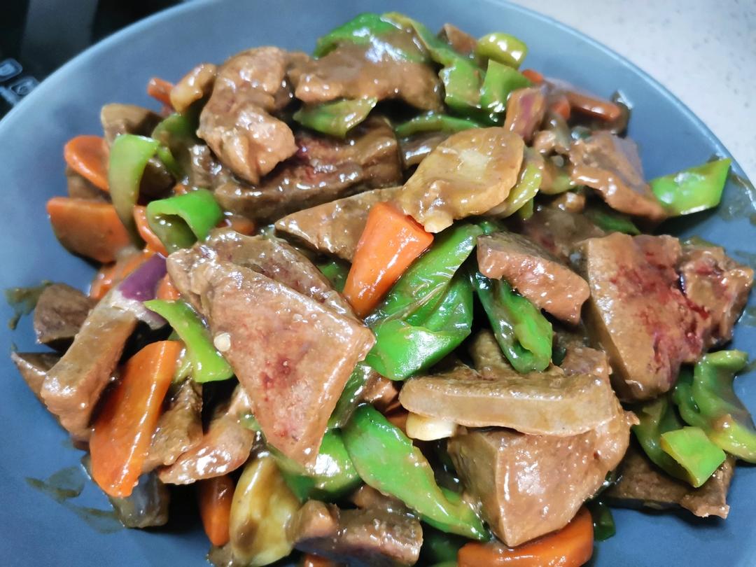 嫩炒猪肝