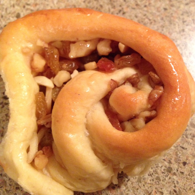 蜂蜜红提牛奶小面包