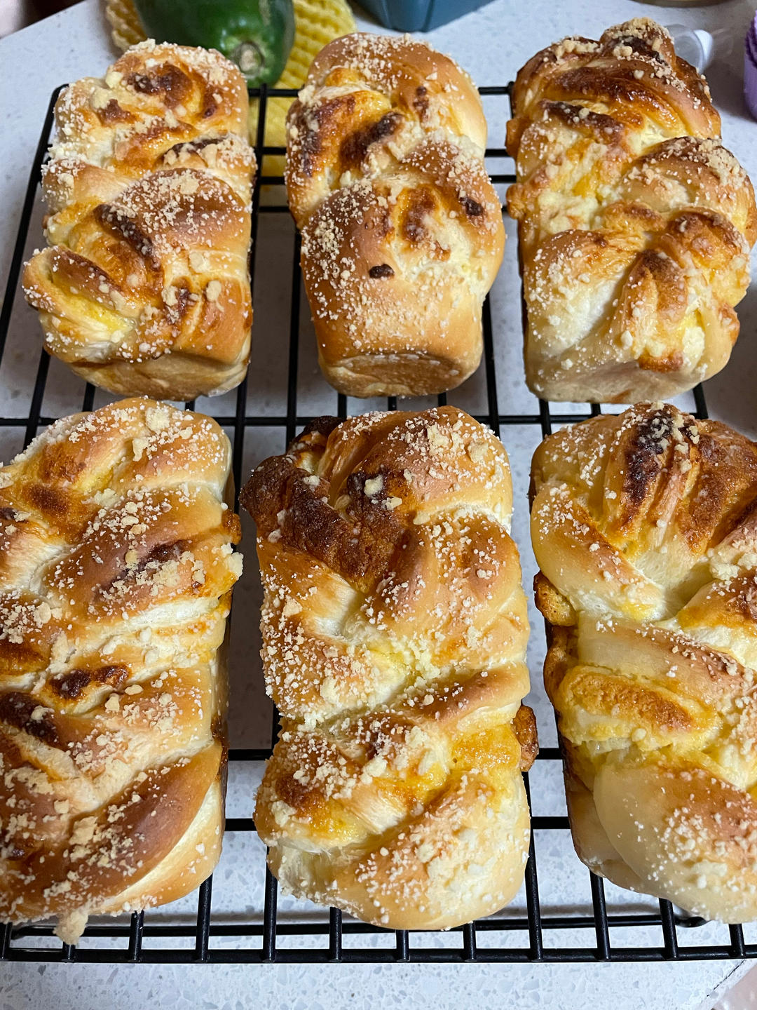 奶酥手撕小吐司