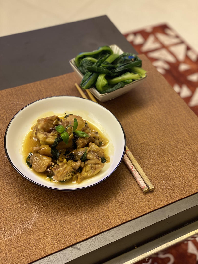 🐔罗勒叶台式三杯鸡 | 甜辣口的下饭菜，来一份吃5碗！