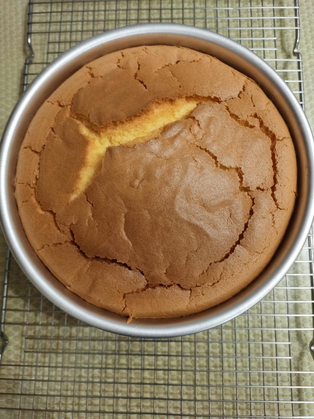 甜悦的基础戚风蛋糕胚