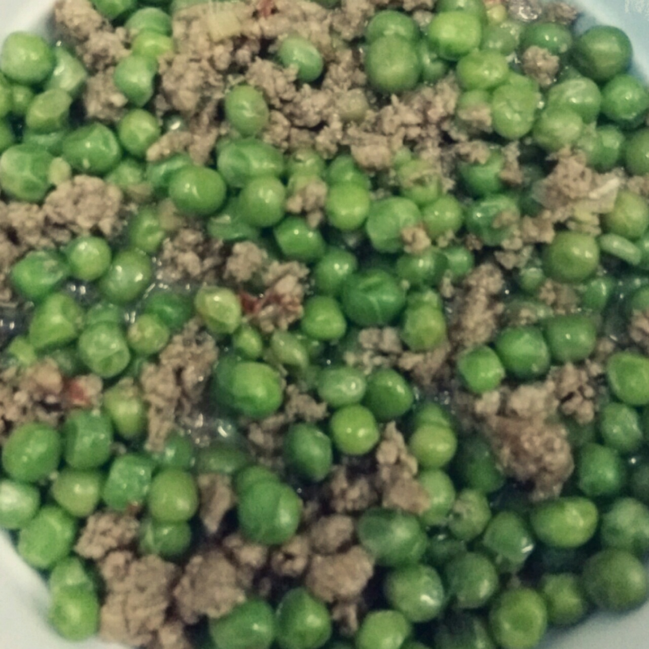 肉末豌豆