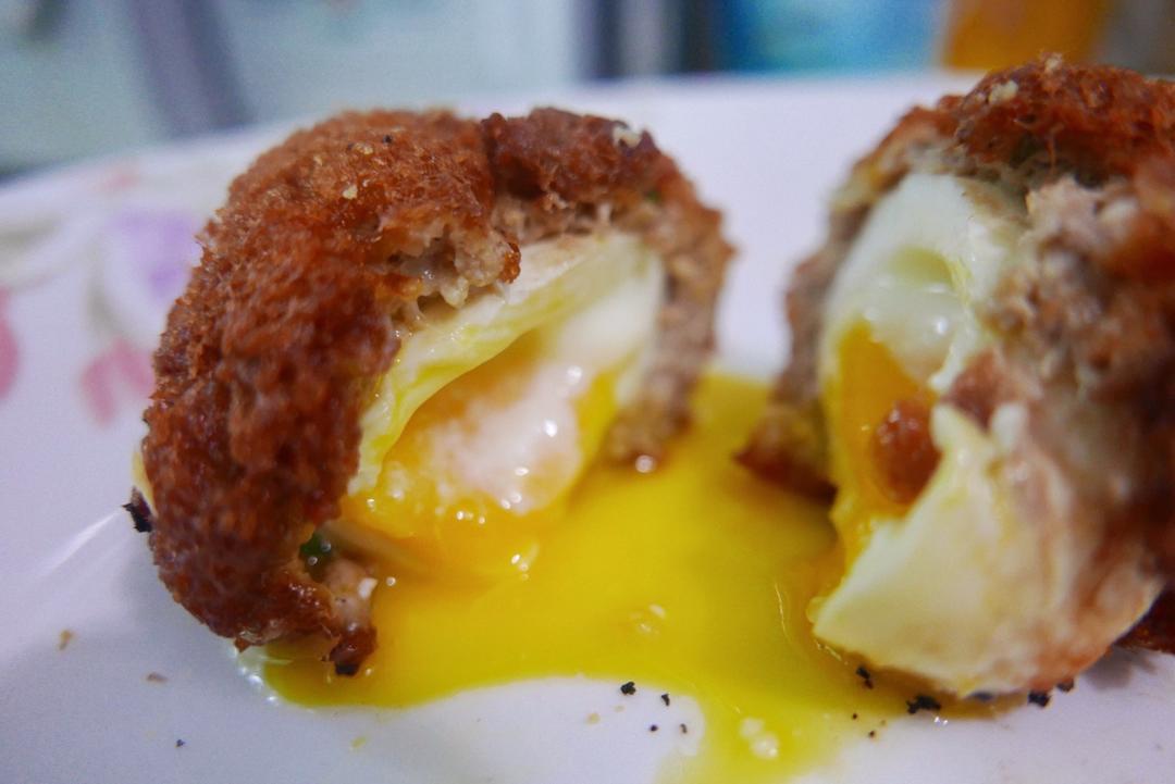 瓶道做的多谢款待苏格兰蛋scotchegg