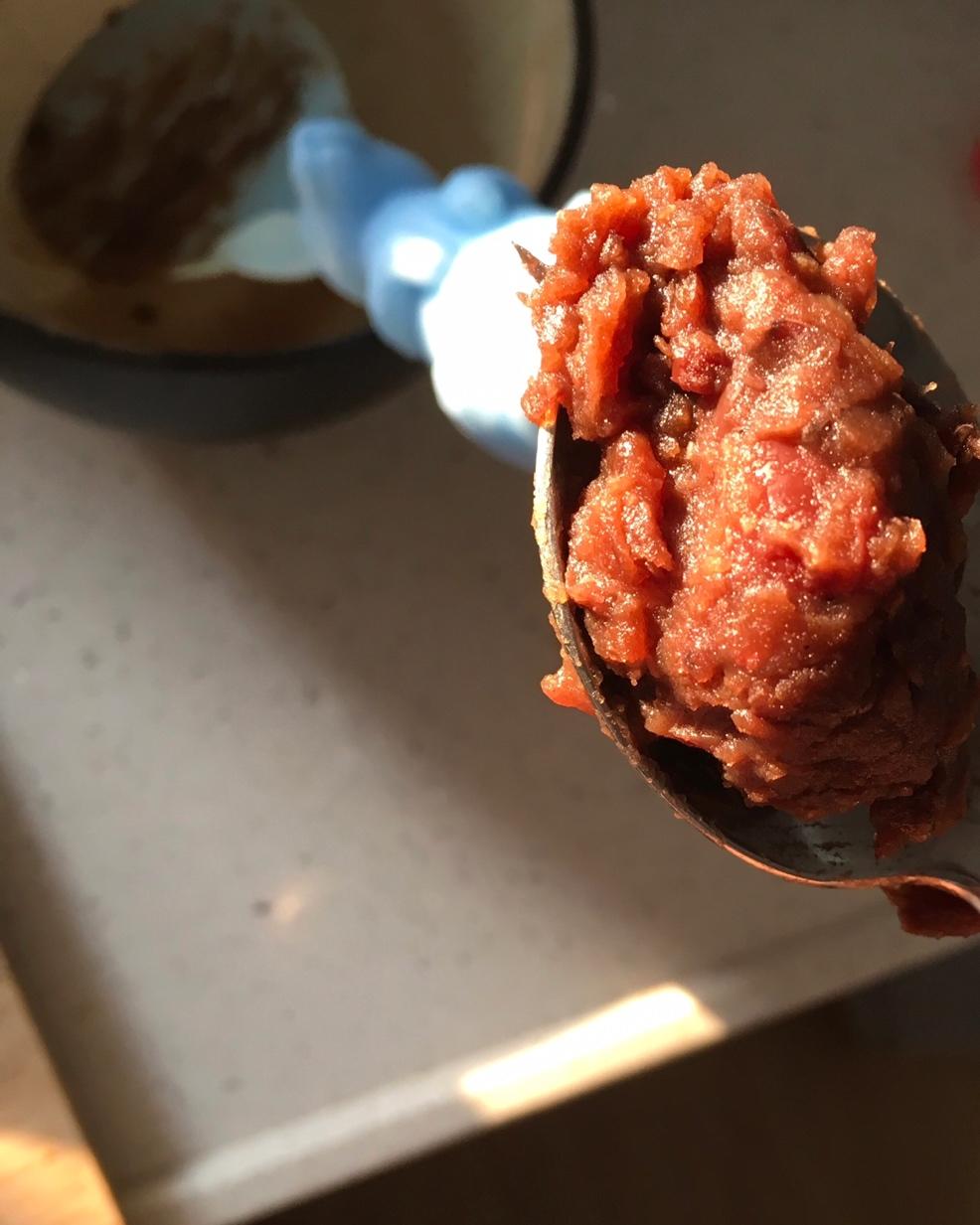 颗粒感红豆沙