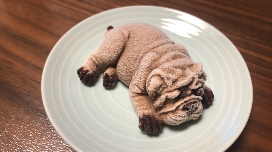 网红沙皮狗慕斯蛋糕