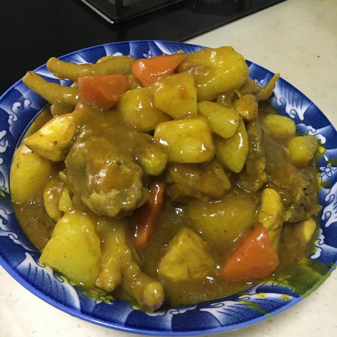 咖喱鸡块