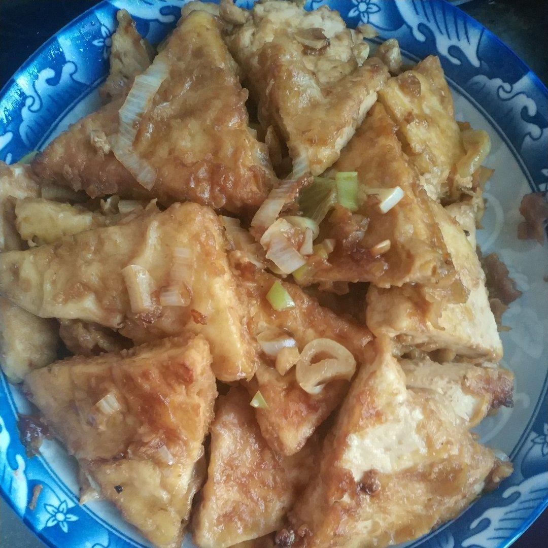 无敌好吃的香煎豆腐
