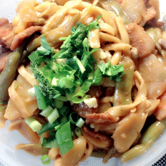 豆角焖面