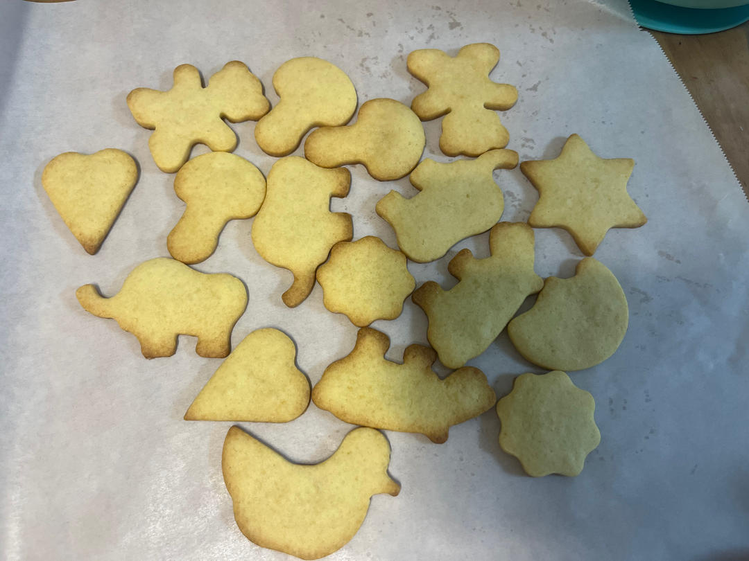 小朋友们超爱的卡通小饼干