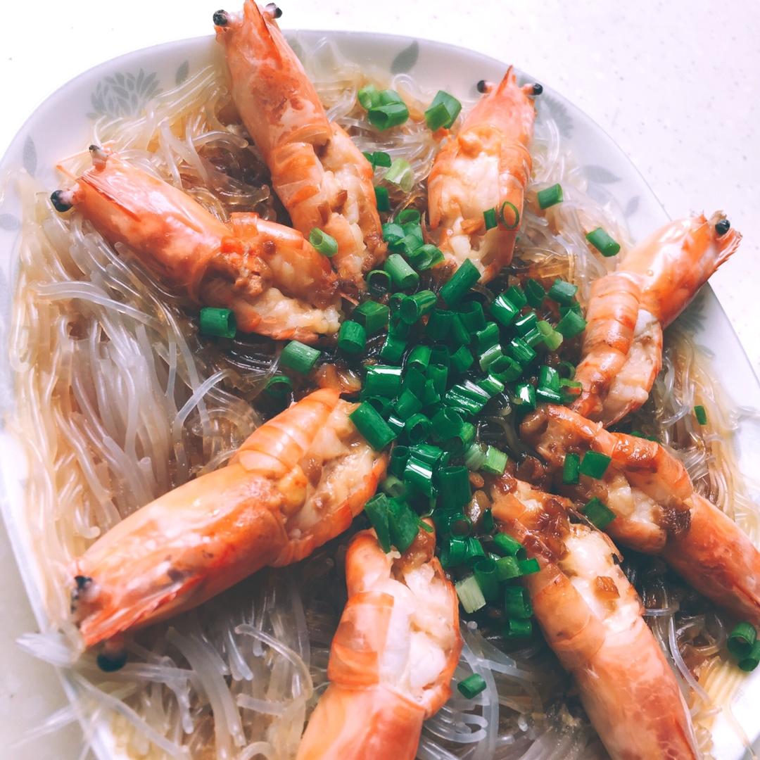 蒜蓉粉丝蒸虾