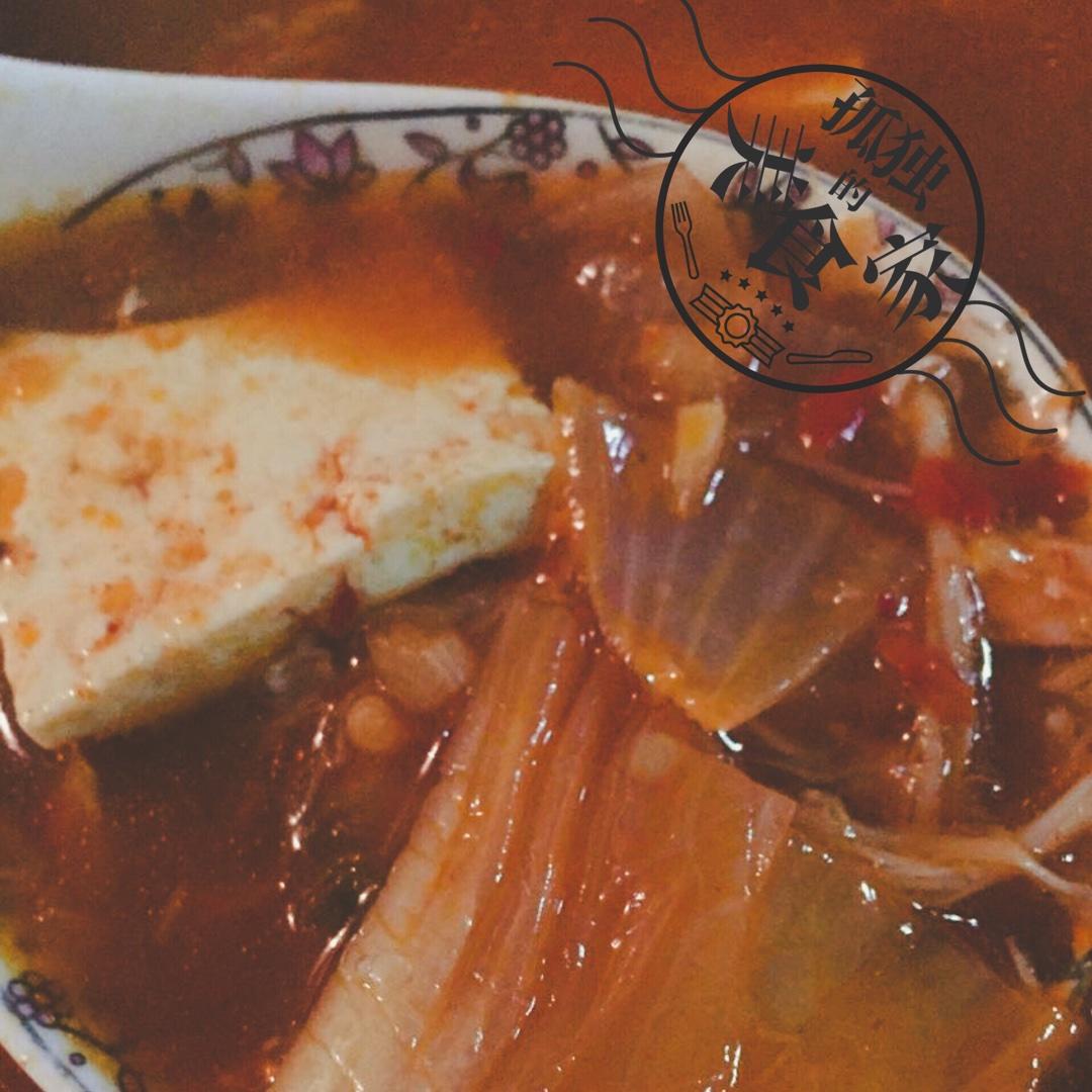 金枪鱼泡菜汤的做法