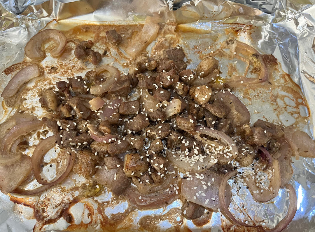 烤羊肉串
（烤箱版）