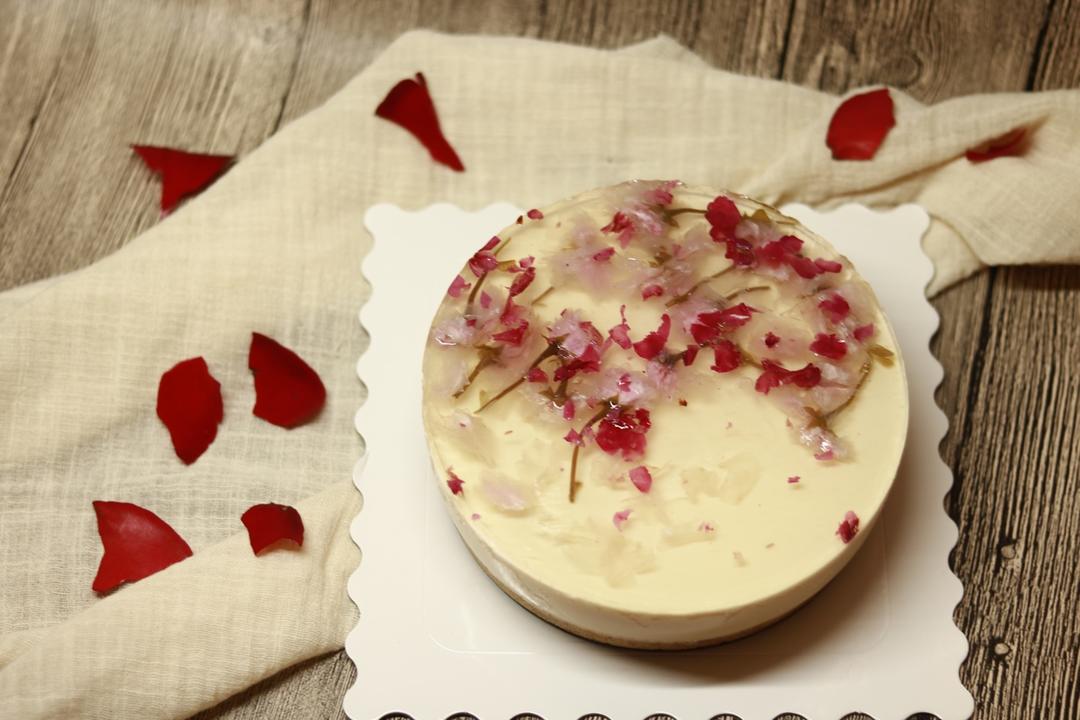 🌸樱花冻芝士蛋糕🌸6寸
