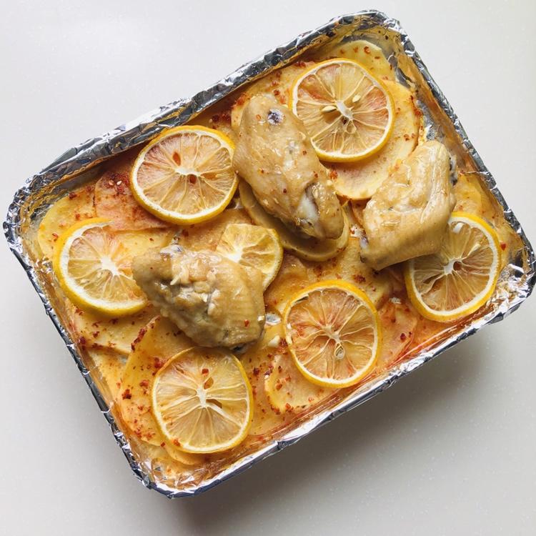 柠檬干锅鸡翅￨特别清新哦