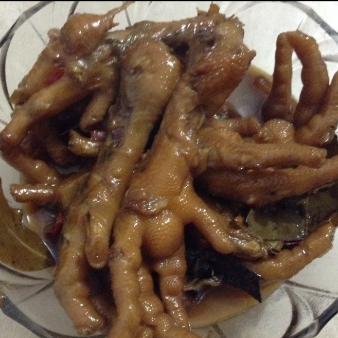 香辣卤鸡爪