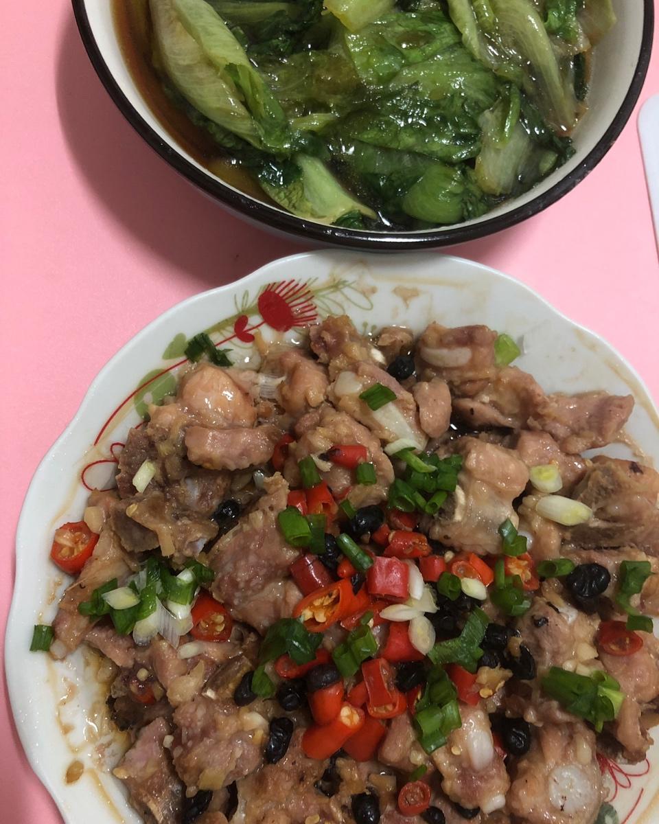 家常菜～豉汁蒸排骨