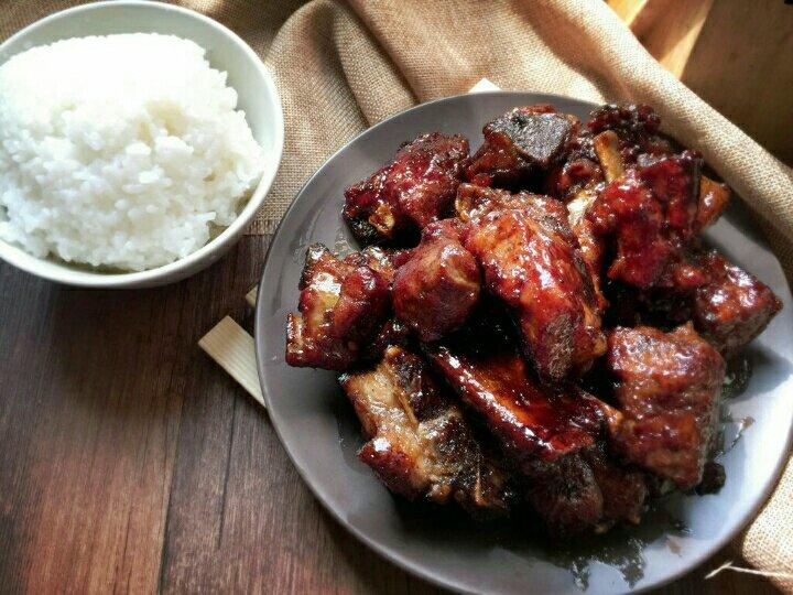 懒人版糖醋排骨