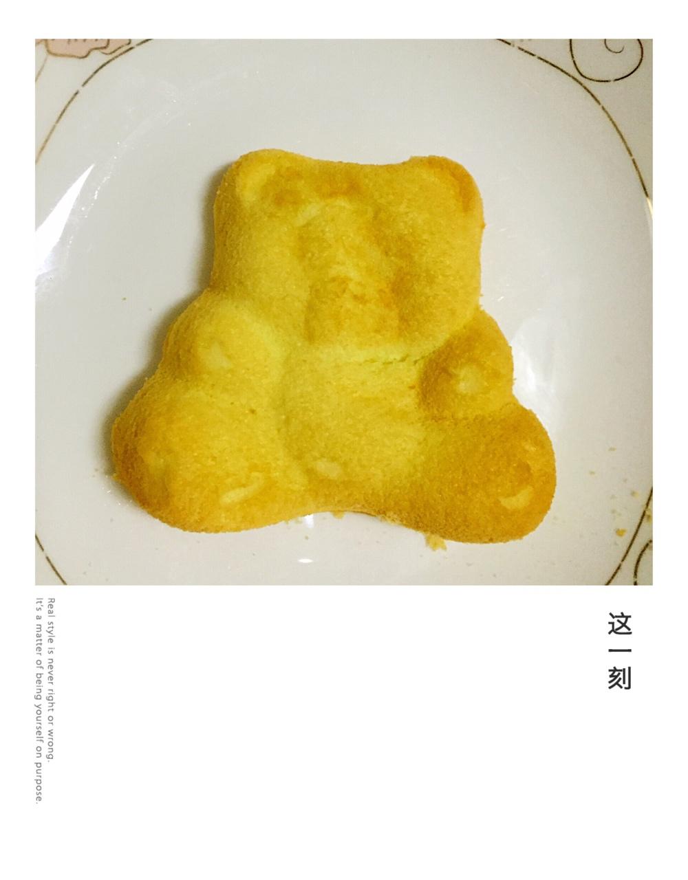 6寸原味戚风蛋糕