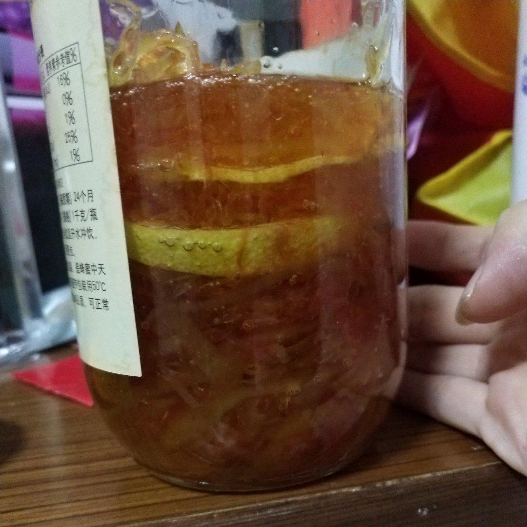 蜂蜜柚子柠檬茶