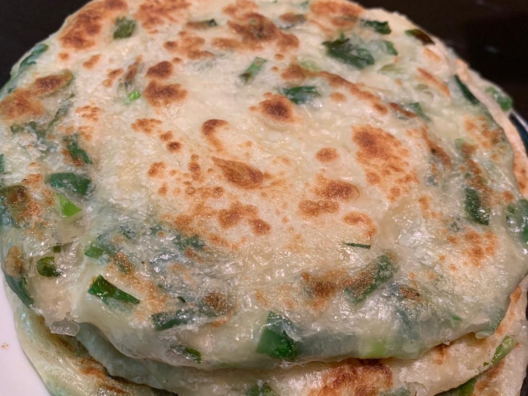 发面葱油饼