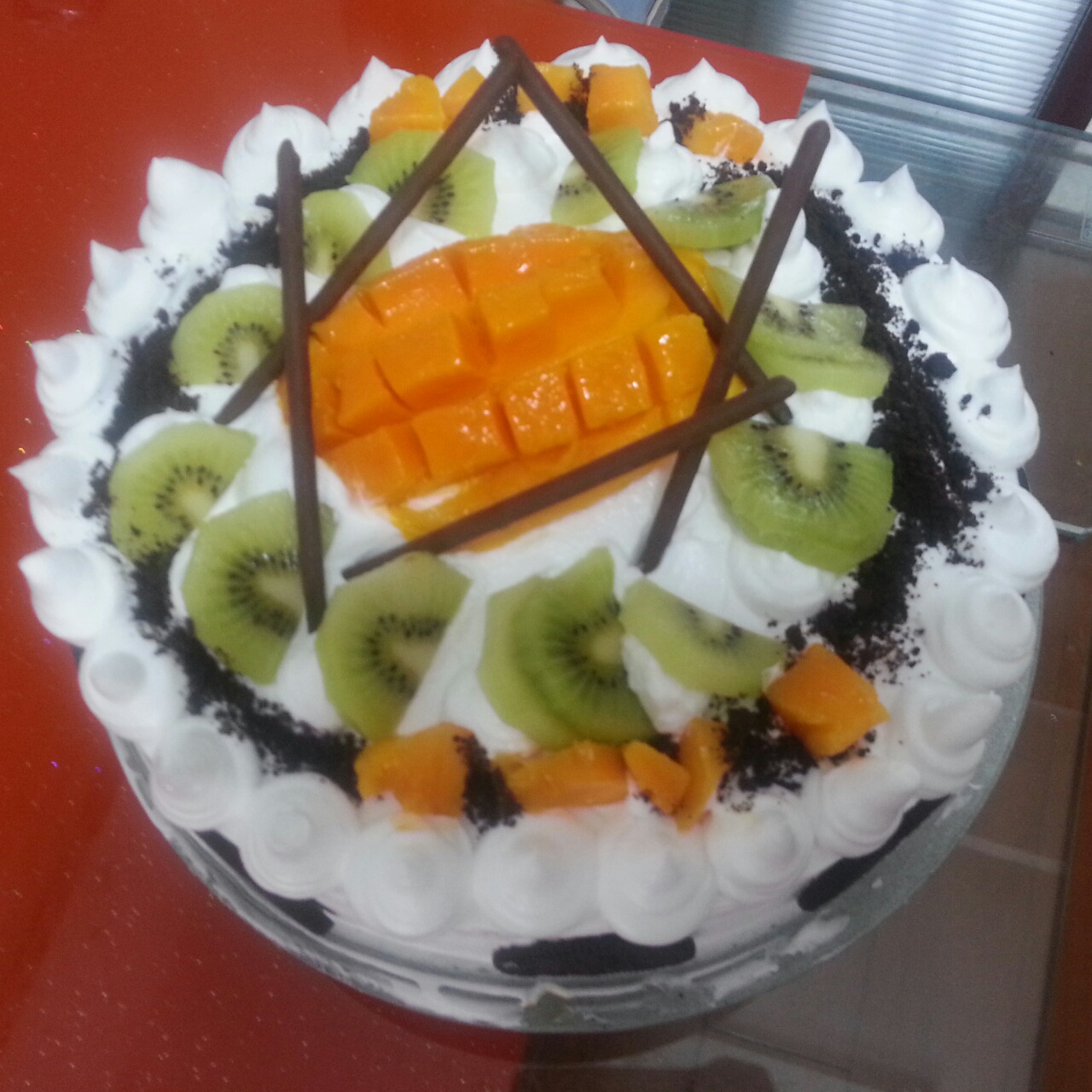 linda_u做的生日蛋糕