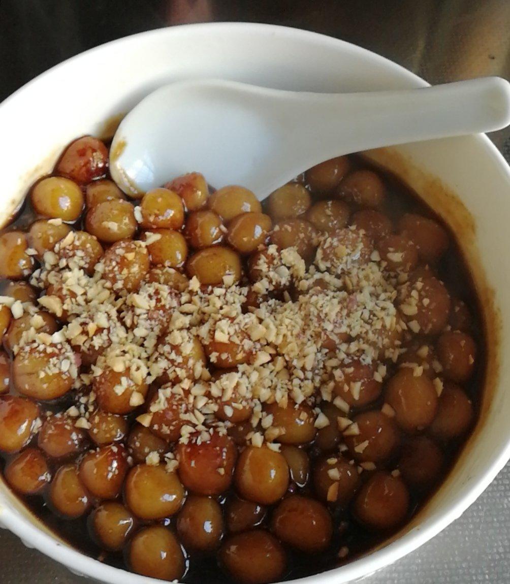 红糖糯米小圆子