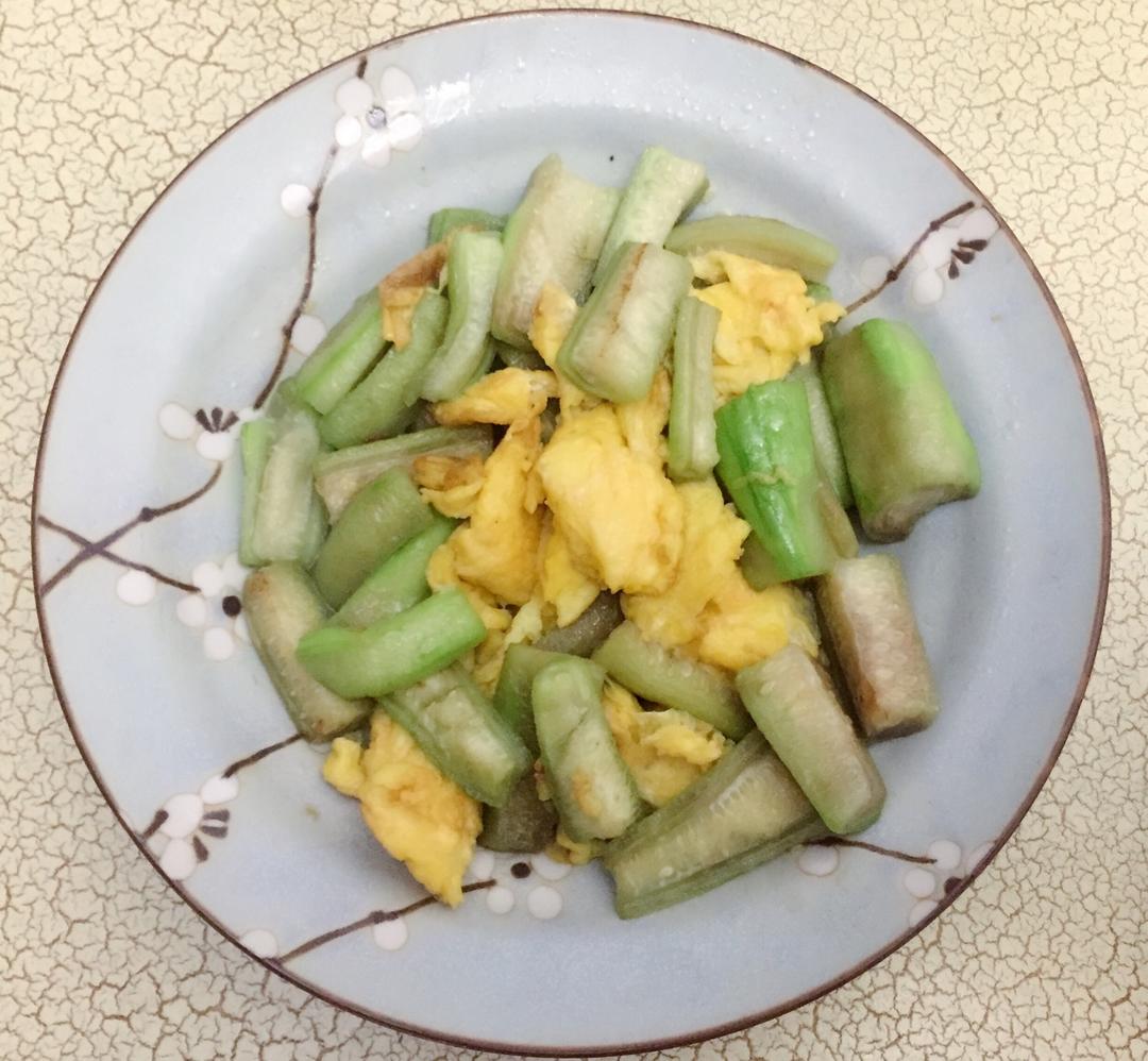 丝瓜炒蛋