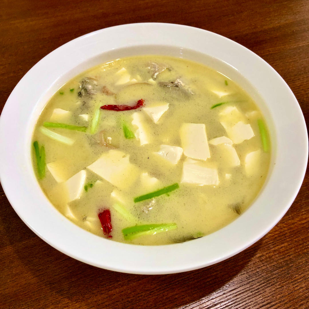 小黄鱼豆腐汤